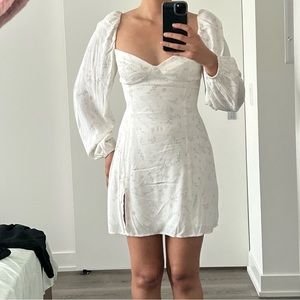 COPY - floral novella dress wilfred aritzia